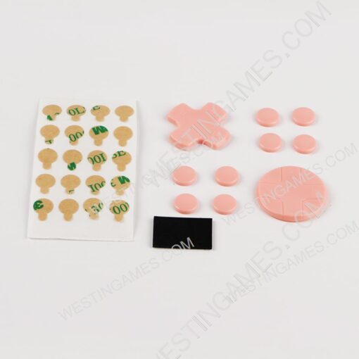 D-Pad and ABXY Button Caps Enhance Grip for Switch - Pink - Image 2
