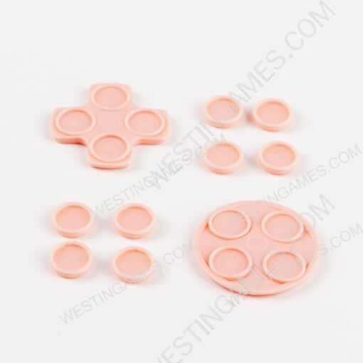 D-Pad and ABXY Button Caps Enhance Grip for Switch - Pink - Image 4
