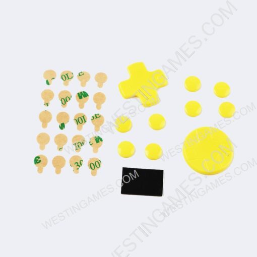 D-Pad and ABXY Button Caps Enhance Grip for Switch - Yellow - Image 2