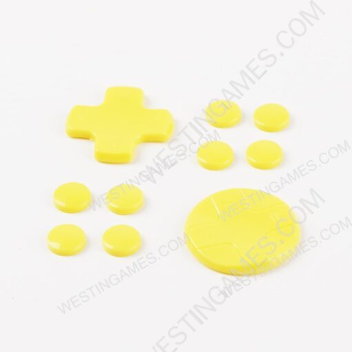 D-Pad and ABXY Button Caps Enhance Grip for Switch - Yellow - Image 4