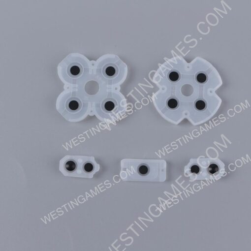 Complete Conductive Rubber Pad Set for ps4 DualShock 4 Controller JDM-050/055 (5Pcs Set) - Image 2