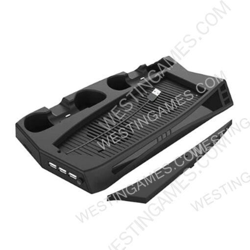 Multifunctional Cooling Stand with Discs Slot and Controller Charging Adapter for PS5 and PS5 DE - Image 2
