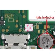 Power Charger Inductor 2R2 large coil Repair for Switch Lite motherboard