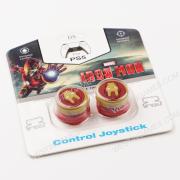 FPS Higher Thumb Grip Cap Analog Stick Covers for PS5 Controller - Iron Man