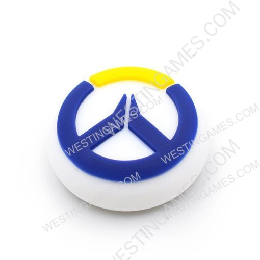 Thumb Grips Analog Capcs Silicone Rubber For PS5 Controller - Overwatch B