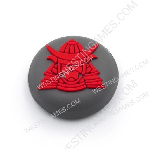 Thumb Grips Analog Capcs Silicone Rubber For PS5 Controller - Samurai Grey
