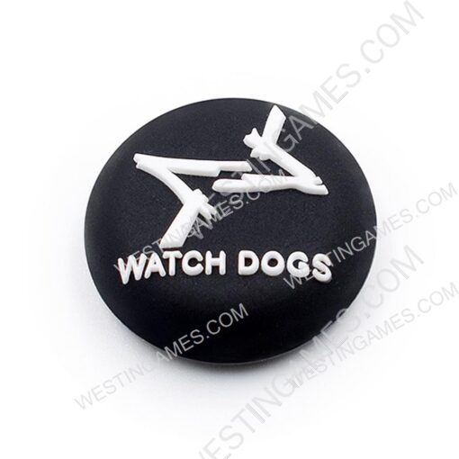 Thumb Grips Analog Capcs Silicone Rubber For PS5 Controller - Watch Dogs