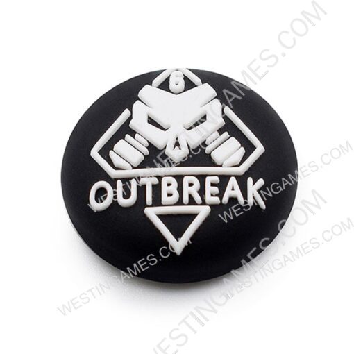 Thumb Grips Analog Capcs Silicone Rubber For PS5 Controller - Rainbow Six Siege