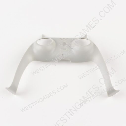 Decorative Strip Handle PC Shell Cover For P5 Gamepad Controller - Siliver