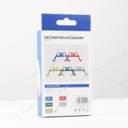 Decorative Strip Handle PC Shell Cover For P5 Gamepad Controller - Siliver 04