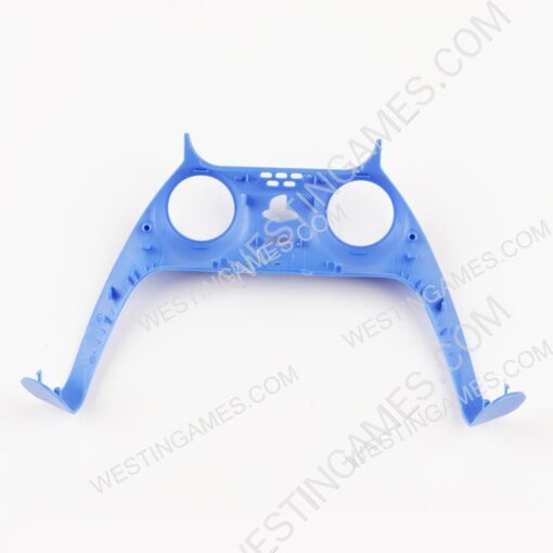 Decorative Strip Handle PC Shell Cover For PS5 Gamepad Controller - Blue - Image 2