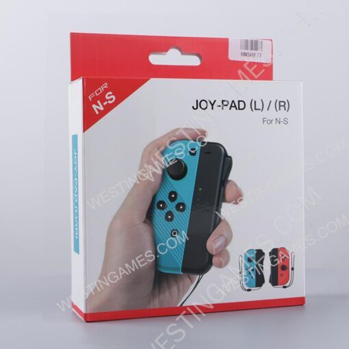 TNS-19053B Joy-Con L R Wireless Bluetooth Game Controllers Red Blue Gamepad for Switch