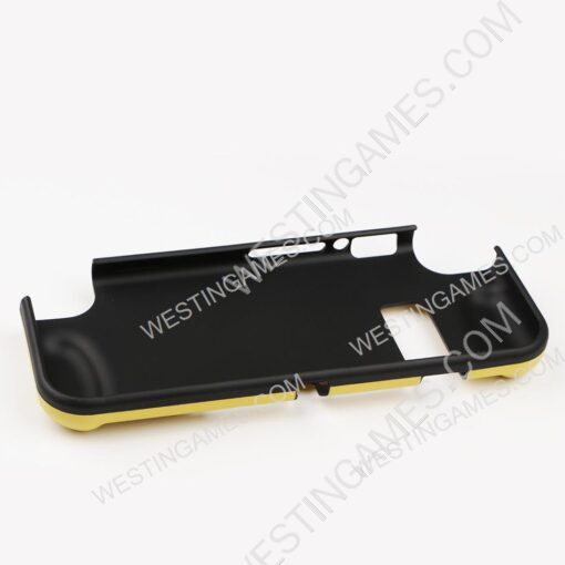Integrated Soft tpu Handle Grip Cover Case with 6 Aanalog Grips for Switch - Yellow Kirby - Image 2
