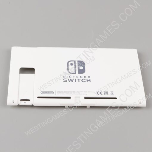 Replacement Rear Cover with grey logo for NS switch