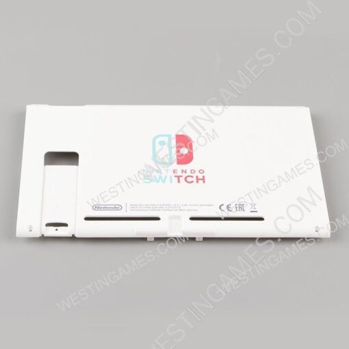 Replacement Rear Cover with blue-red logo for NS switch