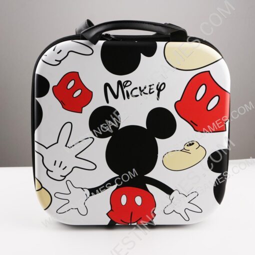 Square Hard Carrying Case Travel Pouch Bag for switch Ring Fit - Miki