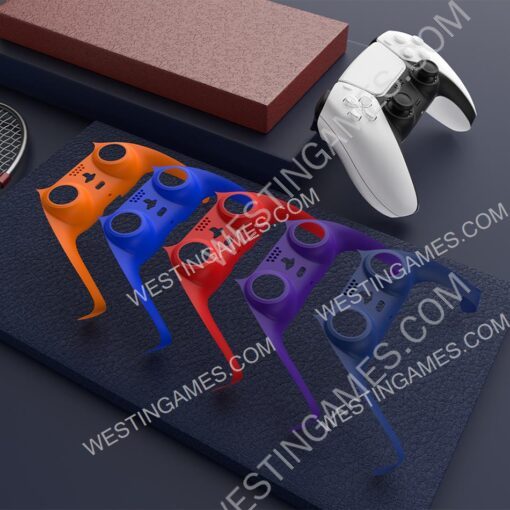 Decorative Strip Handle PC Shell Cover For PS5 Gamepad Controller V2 - 10 Colour - Image 2
