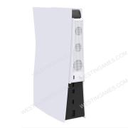 Vertical Stand with Cooling Fan USB Charging Station Fan Cooler For SONY Playstation 5 white 02