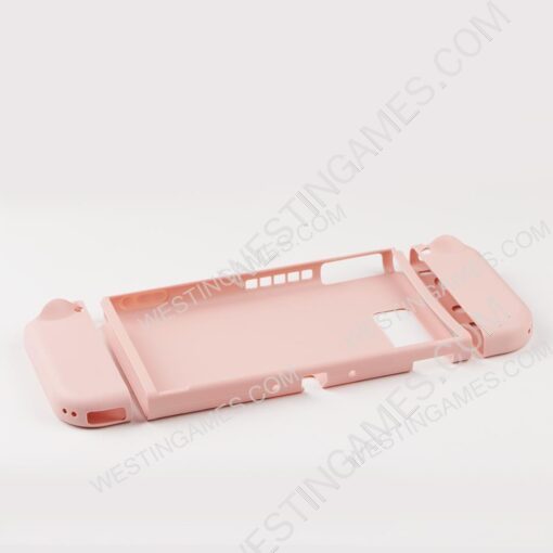 Soft TPU Grip Case and Ergonomic Shock-Absorption Cover for Switch strawberry Bear - Image 2