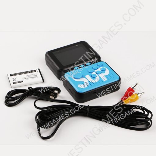 SUP M3 handheld game console -- Blue