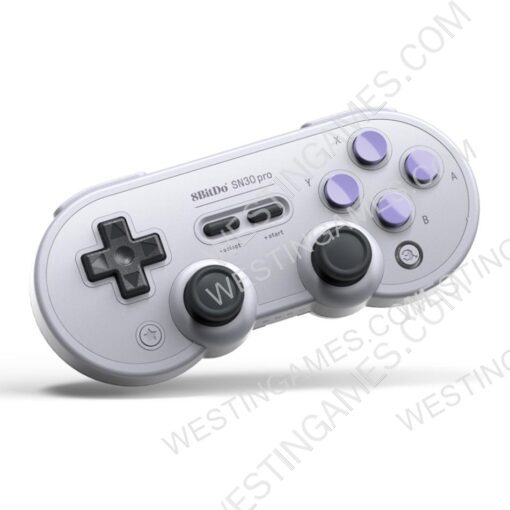 New 8bitdo SN30 Pro Bluetooth Wireless Gamepad Controller Purple Button for Android IOS MacOS PC and Switch - Image 2