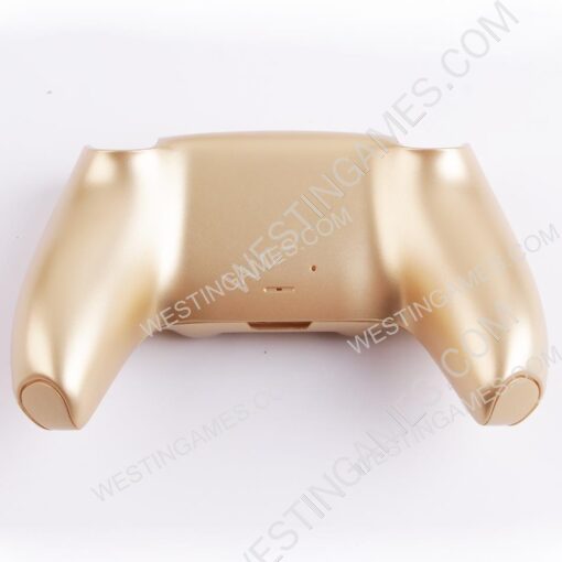 Replacement Top and Bottom Housing Shell Case for Playstation 5 PS5 Controller - Gold - Image 2