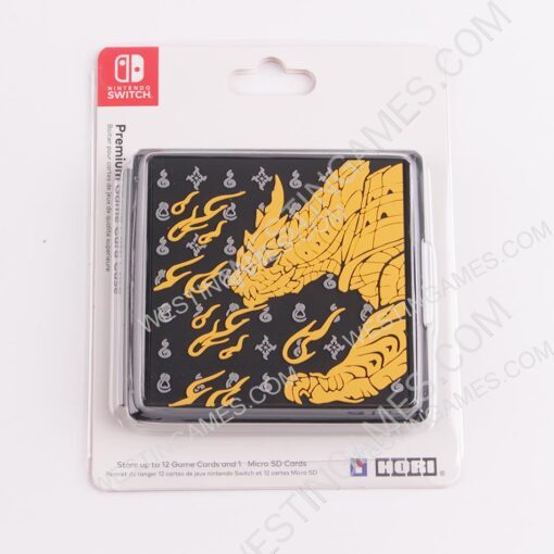 12 Slots Game Card Cartridge Storage Case Box for NS Switch - Monster Hunter