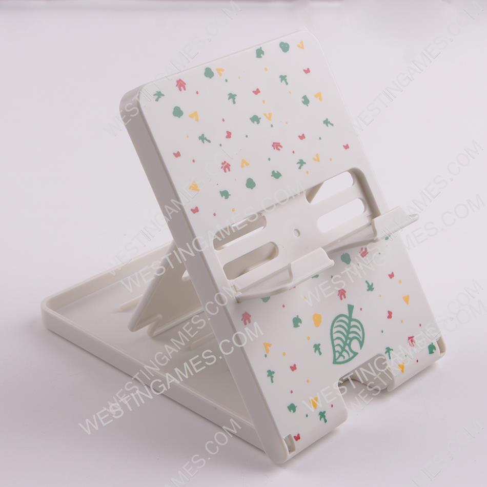 New Mini Foldable Stand Mount Holder Height Adjustable Play For Switch Console - White Animal Crossing - Image 3