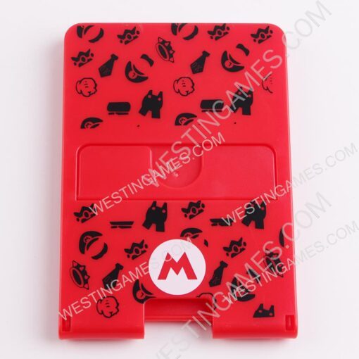 New Mini Foldable Stand Mount Holder Height Adjustable Play For Switch Console - Mario M - Image 4