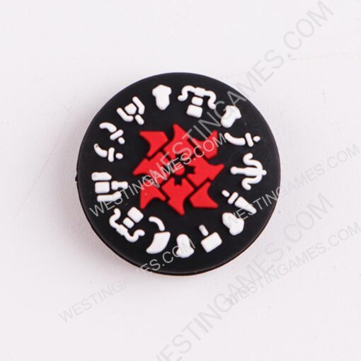 New Monster Hunter Thumb Grips Analog Caps Silicone Rubber For NS Switch Joy-con - Badge
