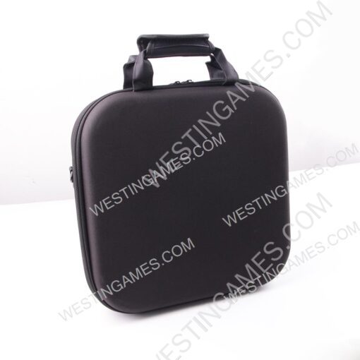 2in1 Square Hard Carrying Case Travel Pouch Bag for switch Ring Fit and Mini Ring Fit - Black
