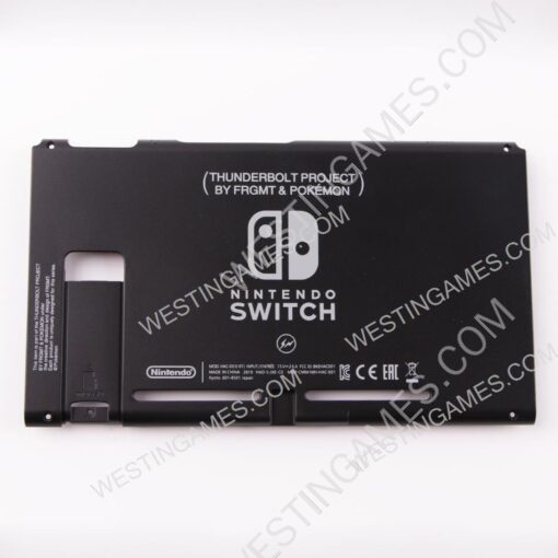 Original Replacement Rear Back Thunderbolt Pokemon Limited Cover for NS switch