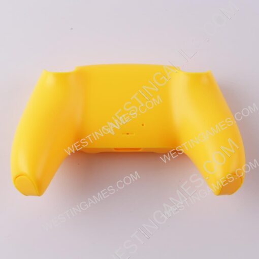 Replacement Top and Bottom Housing Shell Case for Playstation 5 PS5 Controller - Yellow - Image 2