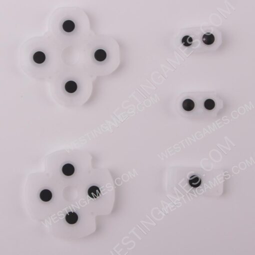 Original Complete Conductive Rubber Pad Set for ps4 DualShock 4 Controller JDM-050/055 (5Pcs Set)