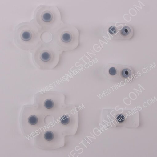 Original Complete Conductive Rubber Pad Set for ps4 DualShock 4 Controller JDM-050/055 (5Pcs Set) - Image 2