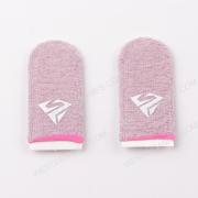 24-Pin Finger Cover Game Control for PUBG Sweat Proof Non-Scratch Sensitive Touch Screen Gaming Finger Thumb Sleeve Gloves  Pink