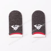 24-Pin Finger Cover Game Control for PUBG Sweat Proof Non-Scratch Sensitive Touch Screen Gaming Finger Thumb Sleeve Gloves Red