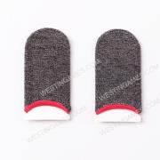 24-Pin Finger Cover Game Control for PUBG Sweat Proof Non-Scratch Sensitive Touch Screen Gaming Finger Thumb Sleeve Gloves Red 02