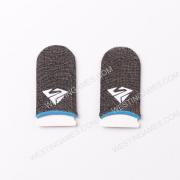 24-Pin Finger Cover Game Control for PUBG Sweat Proof Non-Scratch Sensitive Touch Screen Gaming Finger Thumb Sleeve Gloves Blue