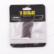 18-Pin Finger Cover Game Control for PUBG Sweat Proof Non-Scratch Sensitive Touch Screen Gaming Finger Thumb Sleeve Gloves Black