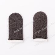 18-Pin Finger Cover Game Control for PUBG Sweat Proof Non-Scratch Sensitive Touch Screen Gaming Finger Thumb Sleeve Gloves Black 03