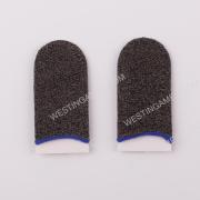 18-Pin Finger Cover Game Control for PUBG Sweat Proof Non-Scratch Sensitive Touch Screen Gaming Finger Thumb Sleeve Gloves Blue 03