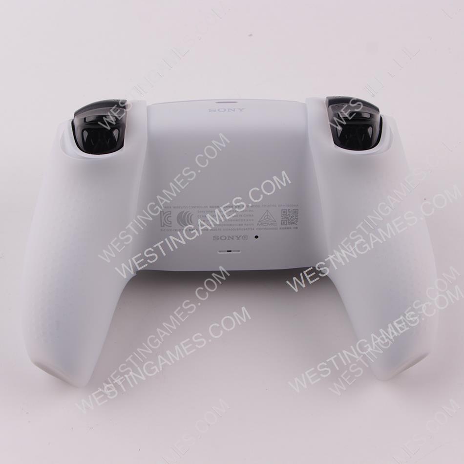 DOBE Protective Soft Silicone Skin Case for PS5 Controller White - Image 2