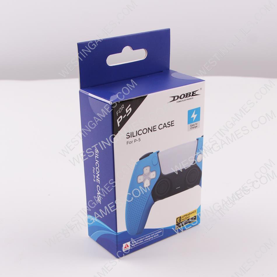 DOBE Protective Soft Silicone Skin Case for PS5 Controller White - Image 3