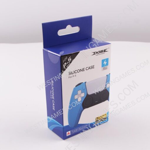 DOBE Protective Soft Silicone Skin Case for PS5 Controller Green - Image 3