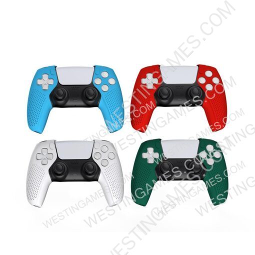DOBE Protective Soft Silicone Skin Case for PS5 Controller Red - Image 6