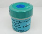 0.6mm BGA Soldering Solder Reballing Balls Lead-Free 250K