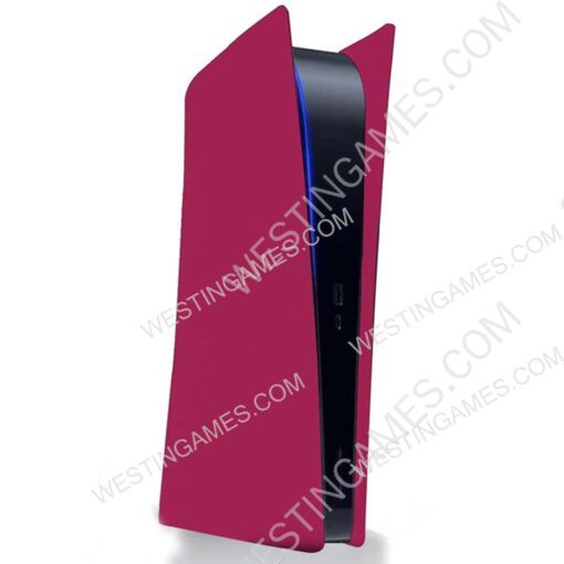 Replacement housing case Faceplate Cover for PS5 DE System - Cosmic Red