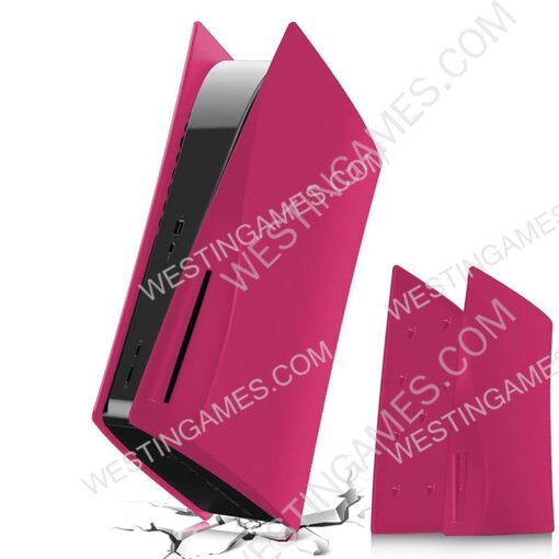 Replacement housing case Faceplate Cover for PS5 UHD System - Cosmic Red