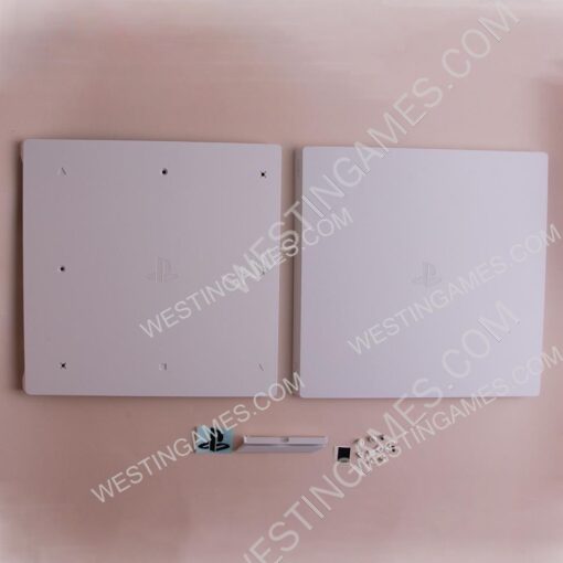 Replacement Housing Shell Case with Screws for PS4 Pro CUH-7000 - White - Image 3